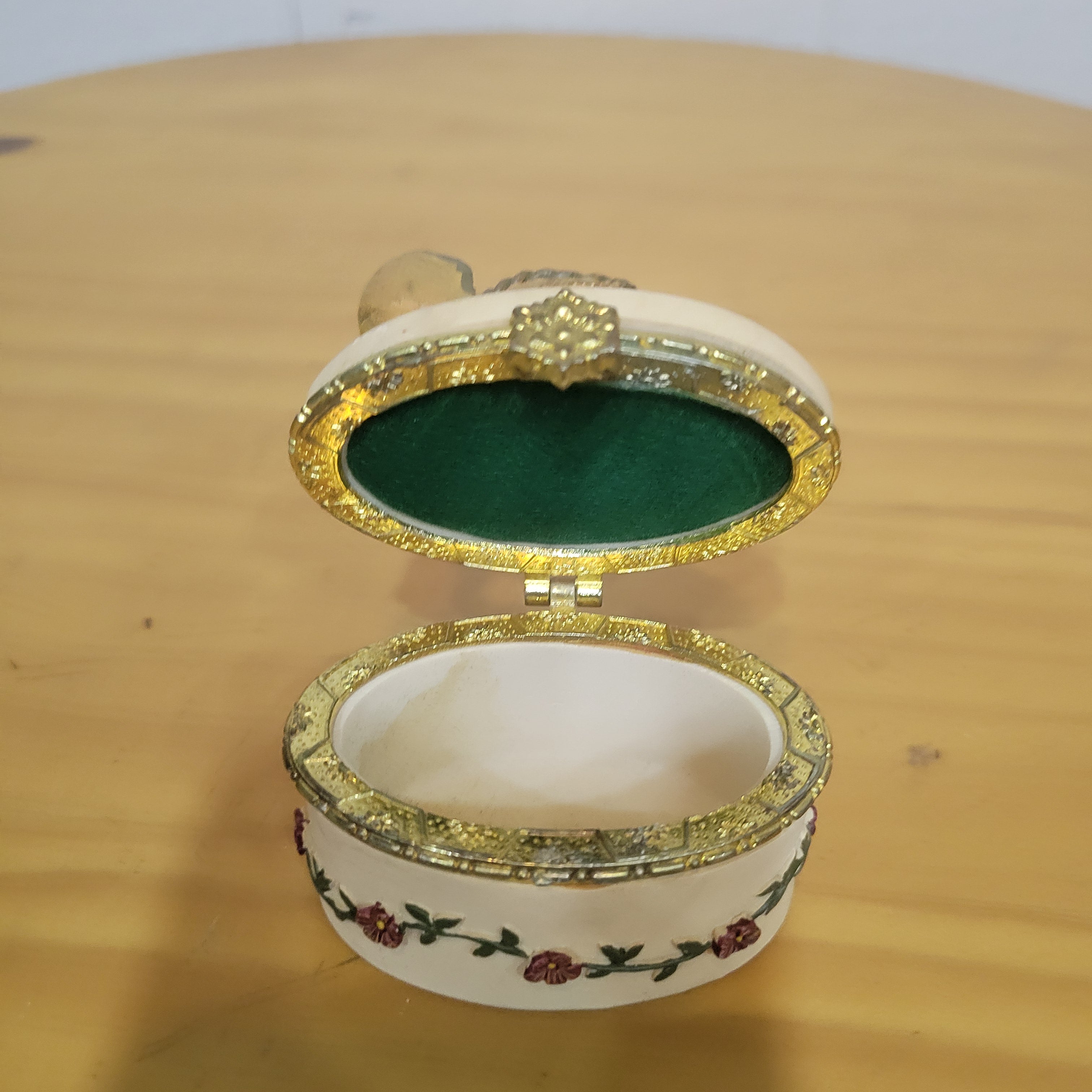 Vintage Shoe Trinket Box