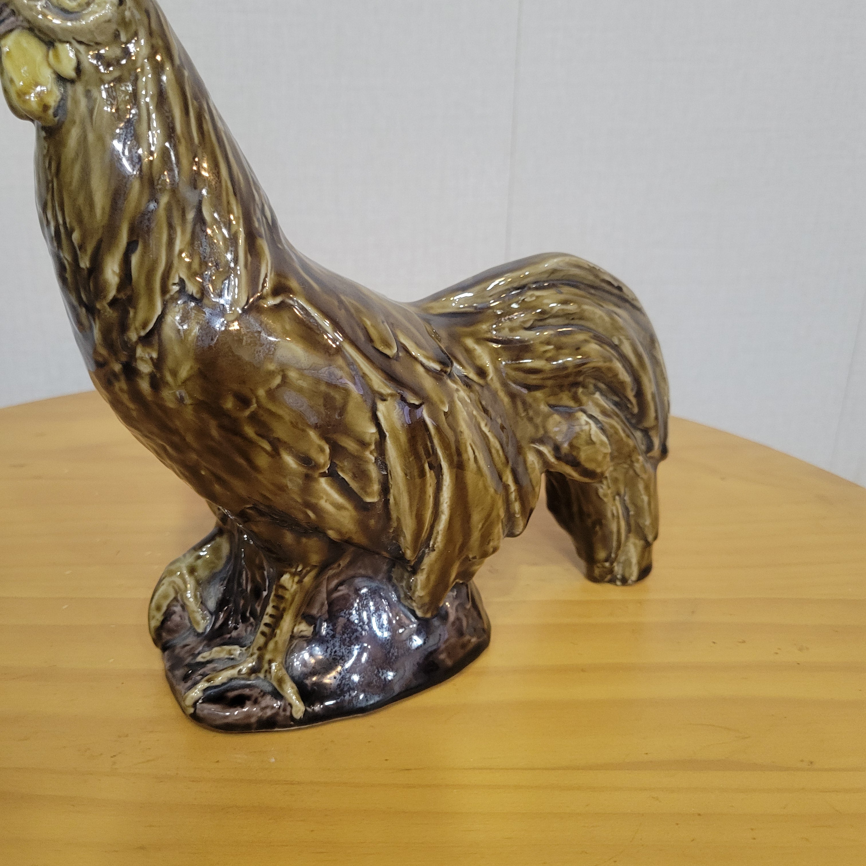 VTG Royal Haeger Pottery Rooster Figurine Harvest